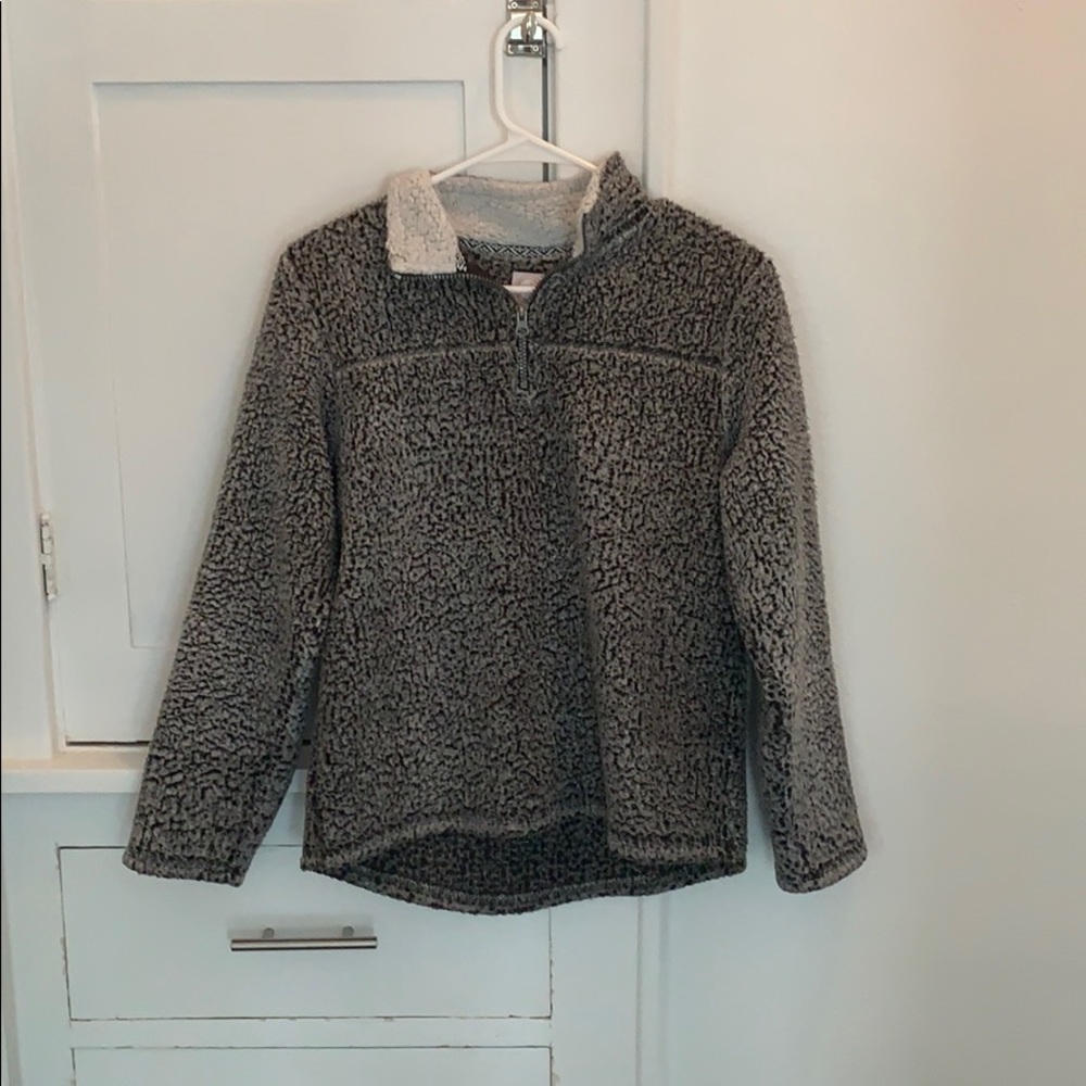 super fuzzy pullover!